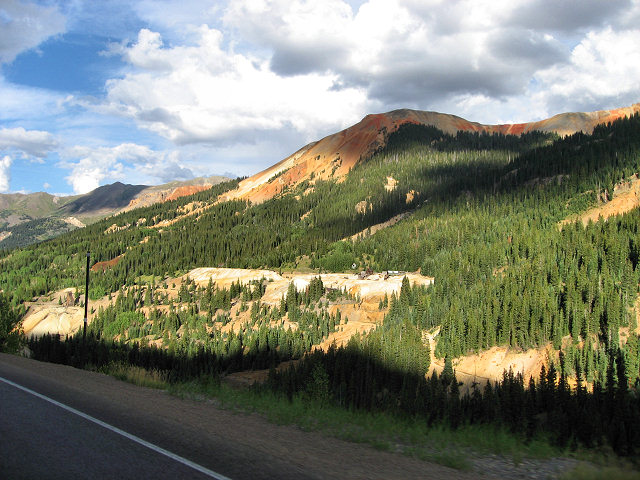 Million Dollar Highway Silverton to Ouray, CO.