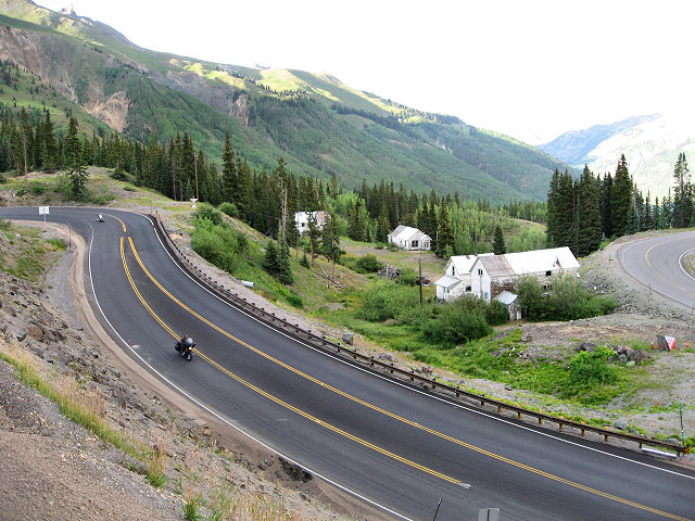 Million Dollar Highway Silverton to Ouray, CO.