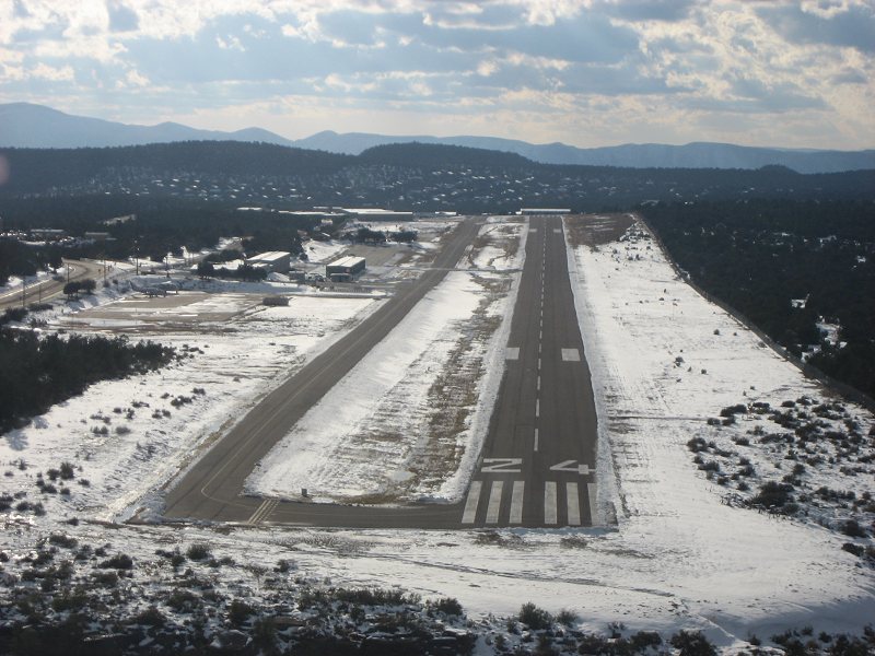 Bonus Picture - On approach to Payson Airport in February
