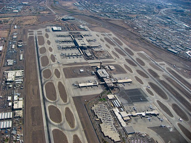 Sky Harbor Airport Looking East