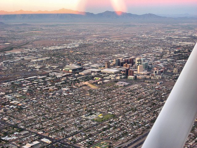 Downtown Phoenix Looking West