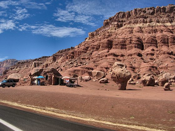 Hwy. 89A Through The Vermillion Cliffs