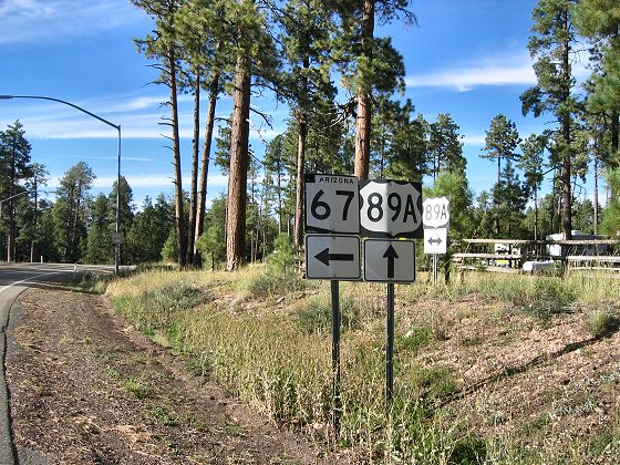Hwy. 67 Turnoff to North Rim