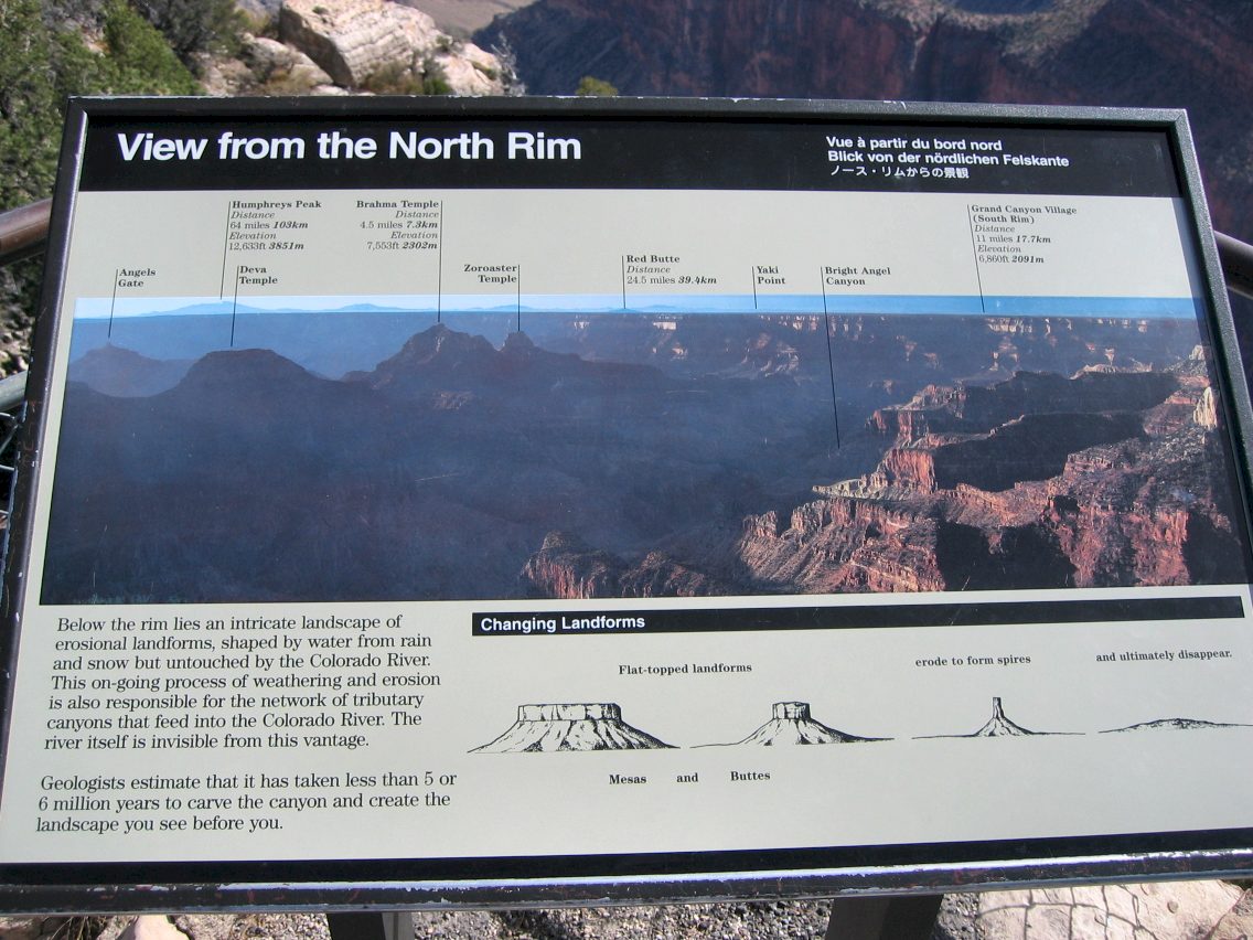North Rim Grand Canyon Information