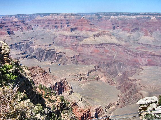 View From Mather Point South Rim