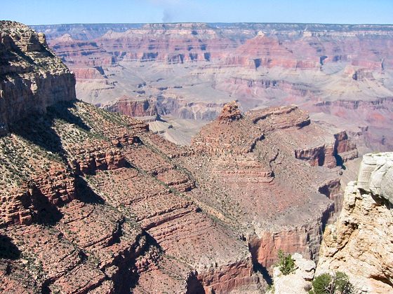 View From El Tovar Lodge South Rim