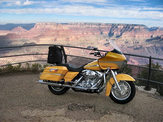 Road Glide at Lipan Point