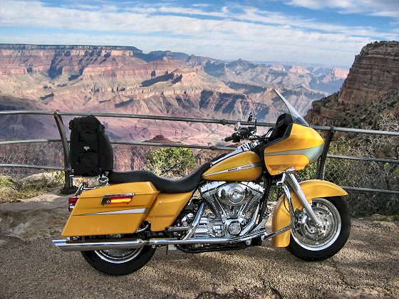 Road Glide at Lipan Point