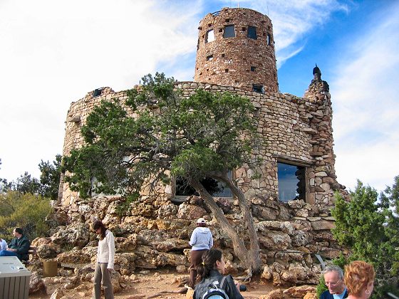 Watchtower at Desert View South Rim