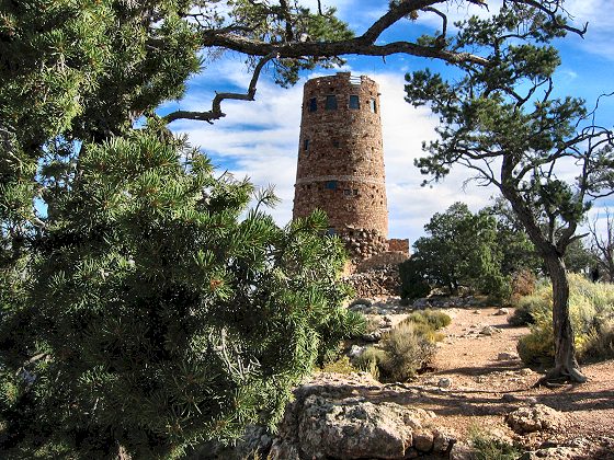 Watchtower at Desert View South Rim