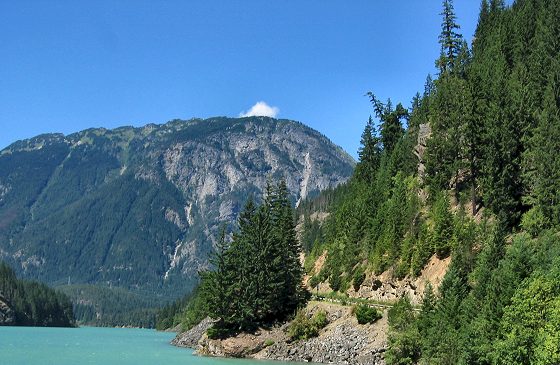 Ross Lake in the North Cascades