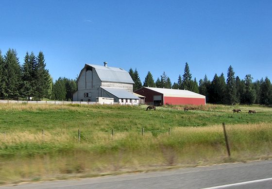 Farmhouse in Idaho
