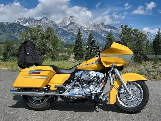Grand Tetons with Road Glide