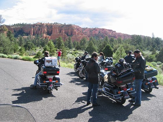 Other Riders Enjoying the Ride to Bryce