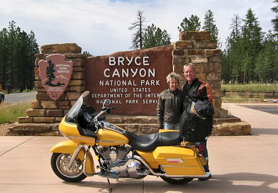 Tammy and Barry at Bryce Canyon National Park