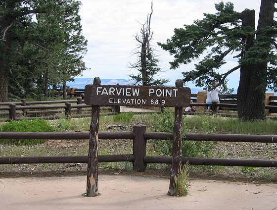 Farview Point in Bryce Canyon