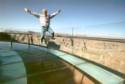 Barry Testing the Skywalk