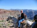 Barry on Horse Ride to Grand Canyon