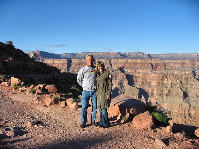 Barry and Tammy at Guano Point