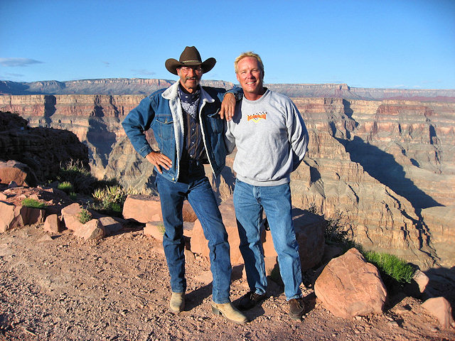 Barry and Clem at Guano Point