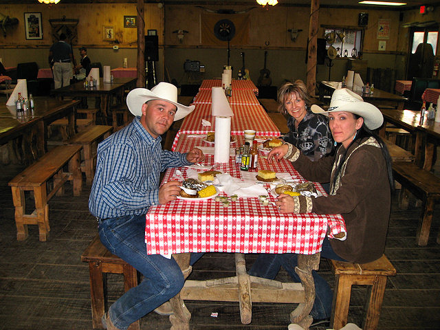 Dinner at Hualapai Ranch Old West Town