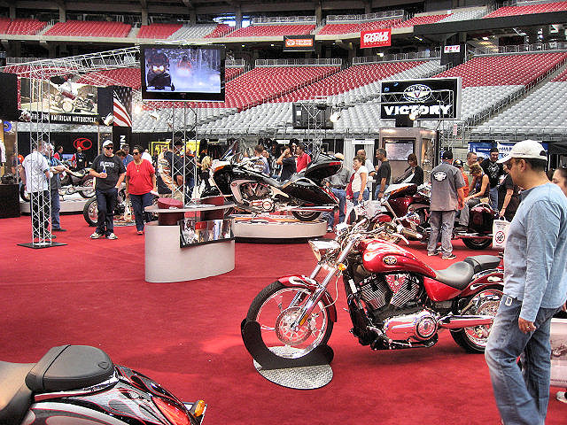 International Motorcycle Show at the Stadium