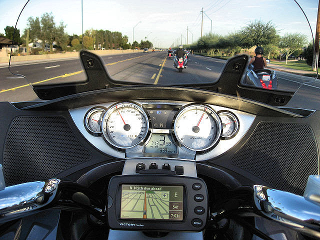 Mrs. C. Test Ride on the Victory Vision