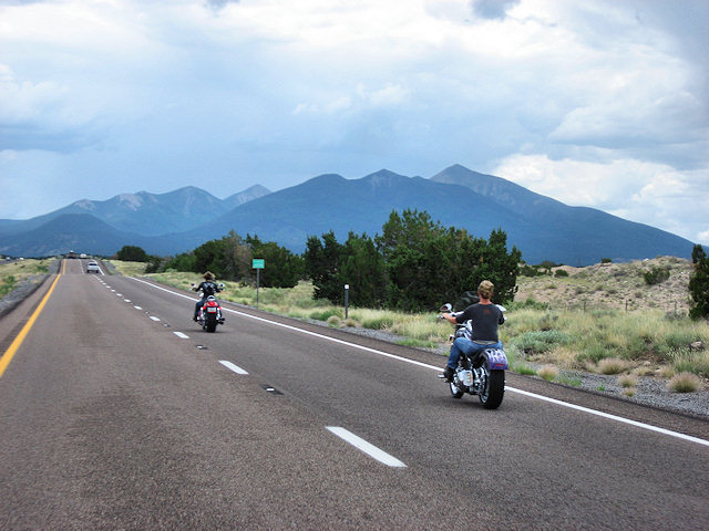 Riding Back to Flagstaff - Hwy. 89