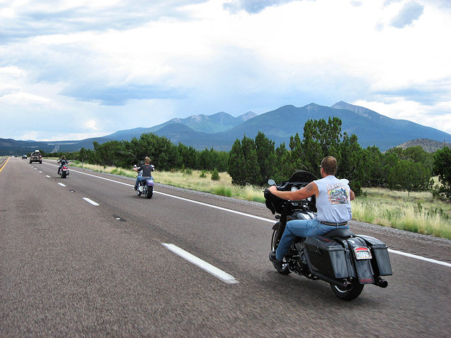 Riding Back to Flagstaff - Hwy. 89