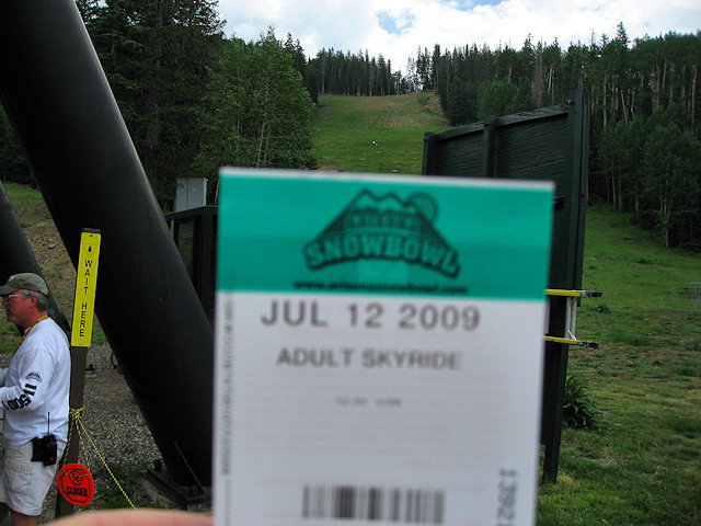 Arizona Snow Bowl Ski Lift