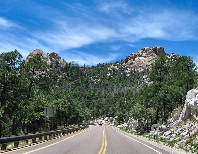 Sky Island Scenic Byway on Catalina Hwy. to Mt. Lemmon