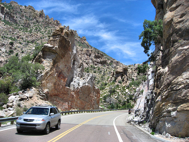 Sky Island Scenic Byway on Catalina Hwy. to Mt. Lemmon