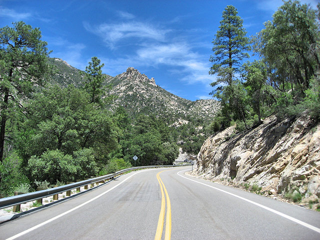 Sky Island Scenic Byway on Catalina Hwy. to Mt. Lemmon
