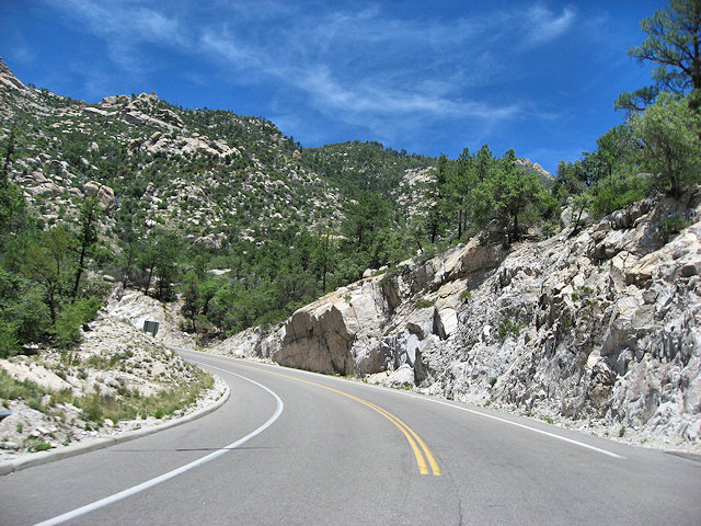 Sky Island Scenic Byway on Catalina Hwy. to Mt. Lemmon