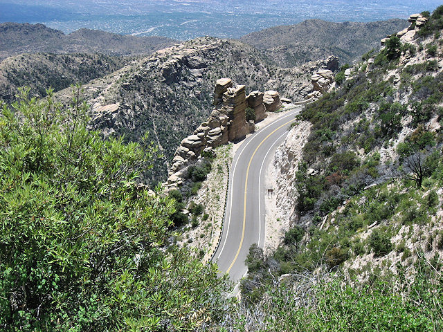 Sky Island Scenic Byway on Catalina Hwy. to Mt. Lemmon