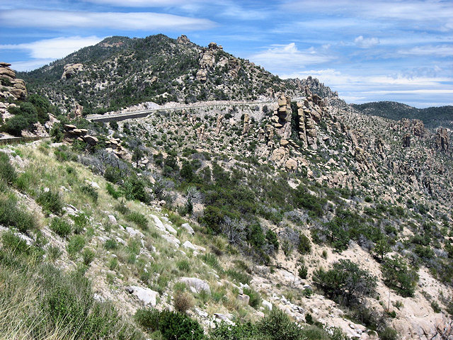 Sky Island Scenic Byway on Catalina Hwy. to Mt. Lemmon