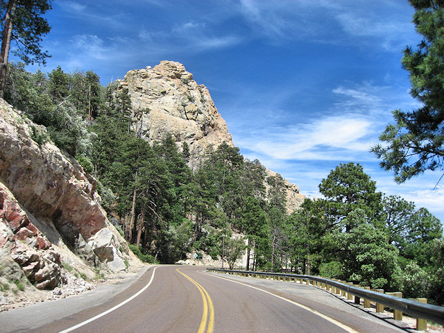 Sky Island Scenic Byway on Catalina Hwy. to Mt. Lemmon