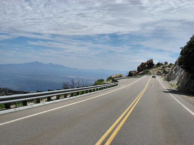 Sky Island Scenic Byway on Catalina Hwy. to Mt. Lemmon