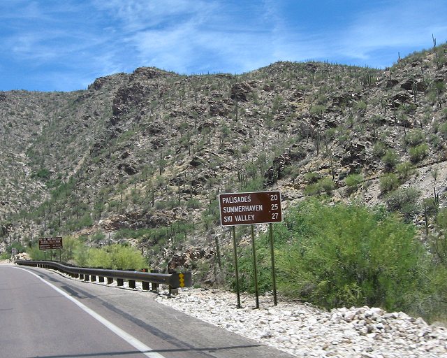 Sky Island Scenic Byway on Catalina Hwy. to Mt. Lemmon