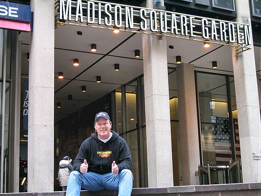 Me In Front of MSG