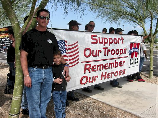 Support Our Troops - Remember Our Heroes
