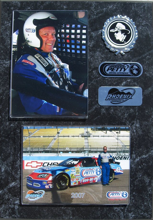Barry's Plaque for Driving