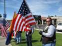 Patriot Guard Riders Stand Guard