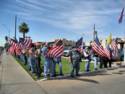 Patriot Guard Riders Stand Guard