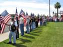 Patriot Guard Riders Stand Guard