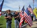 Patriot Guard Riders Stand Guard