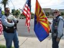 Patriot Guard Riders Stand Guard