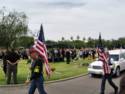 Patriot Guard Riders at Cemetery
