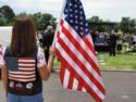 Patriot Guard Riders at Cemetery