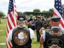 Patriot Guard Riders at Cemetery